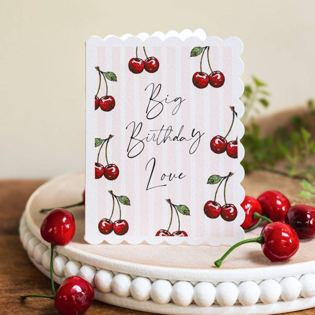 Big Birthday Love Card