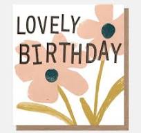 Lovely Birthday Peach Flower