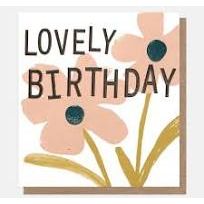 Lovely Birthday Peach Flower