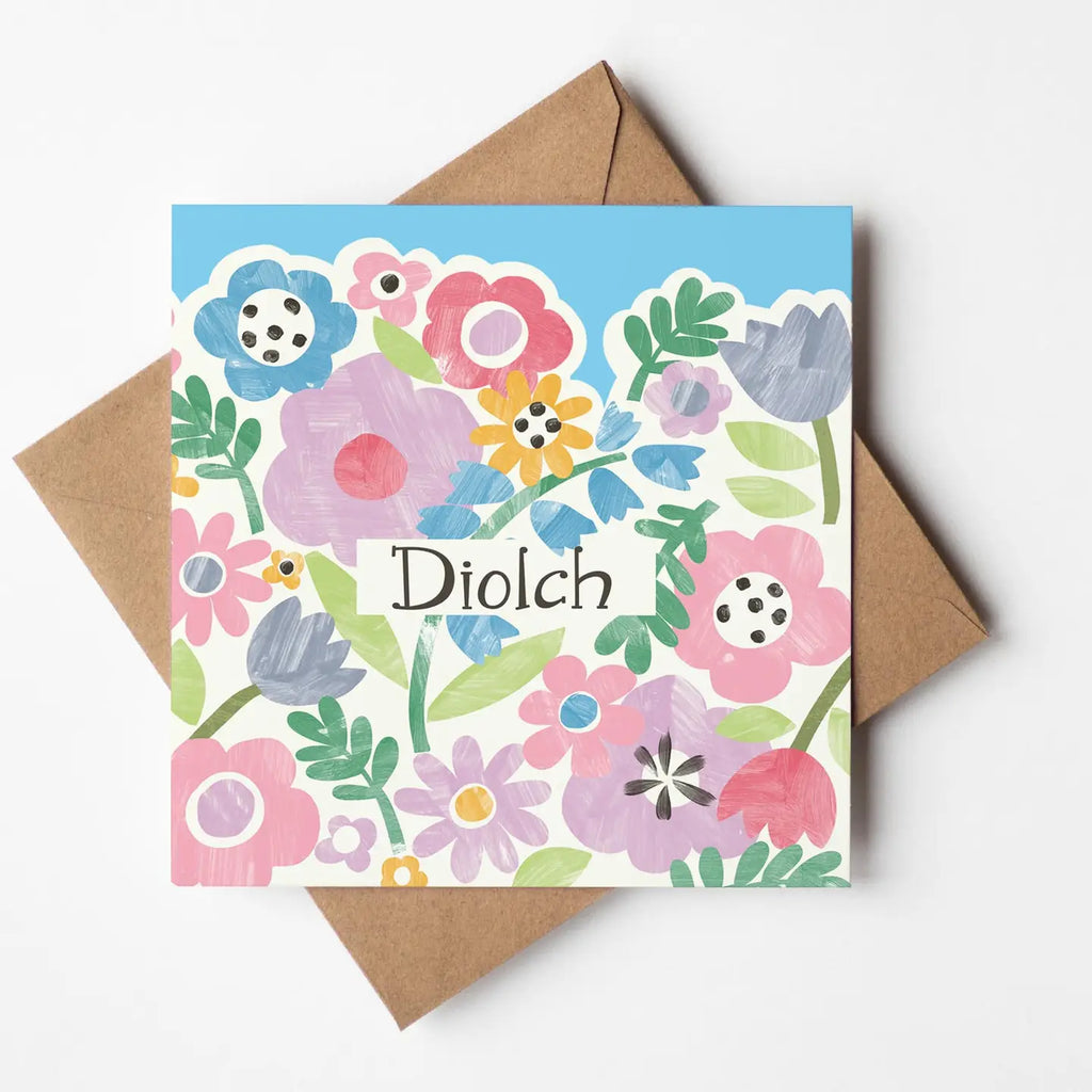 Thank You Flowers /Diolch Flowers