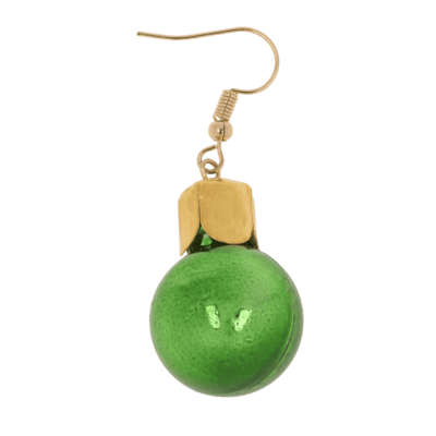 Christmas Bauble Earrings - Various Colours