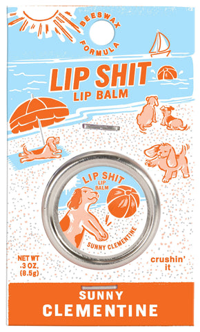 Sunny Clementine Lip Shit