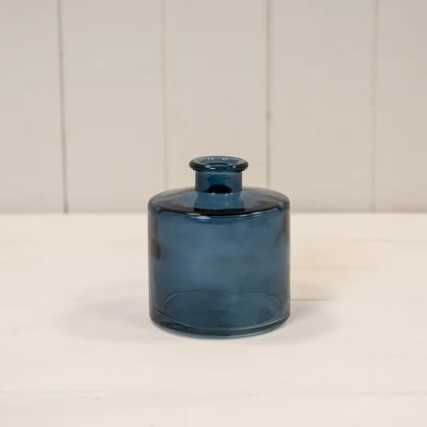 Squat Glass Bottle - Various Colours