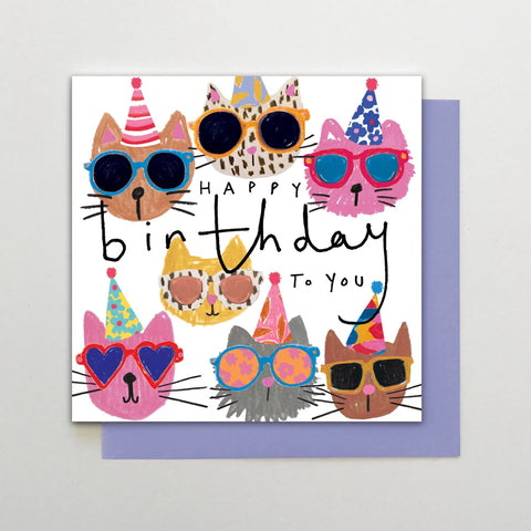 Happy Birthday To You Cats