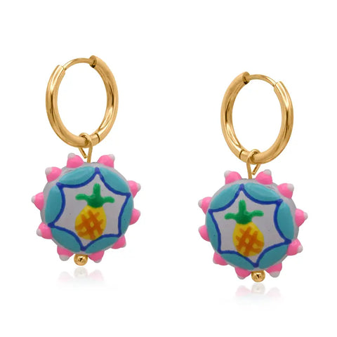 Fruit Charm Earrings - Various Designs