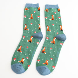 Fox & Toadstool Socks - Various Colours