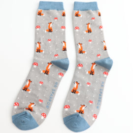Fox & Toadstool Socks - Various Colours