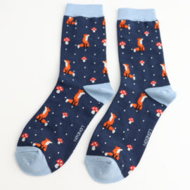 Fox & Toadstool Socks - Various Colours
