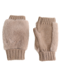 Faux Fur Fingerless Gloves - Various Colours
