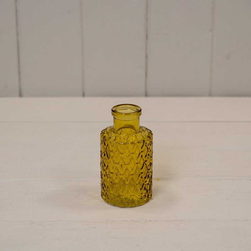 Geometric Mini Vase - Yellow