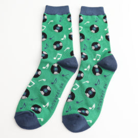 Vinyl Music Men's Socks - Various Colours