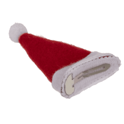 Santa Hat Hair Clip