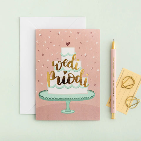 Wedi Priodi Card