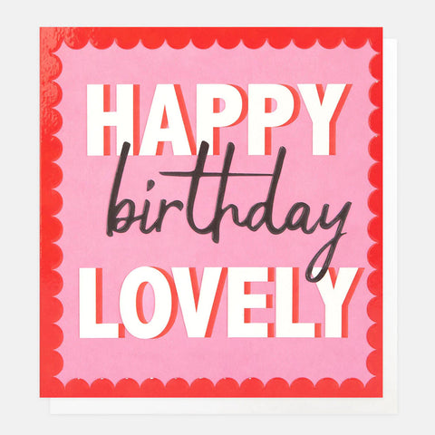 Happy Birthday Lovely