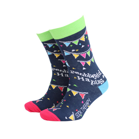 Penblwydd Hapus Men's Socks