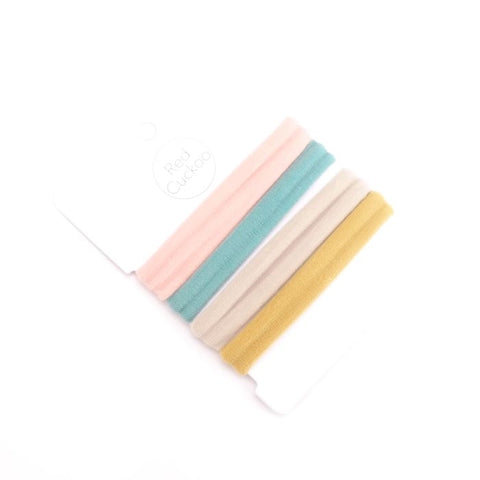Elastic Hair Ties - Various Colours