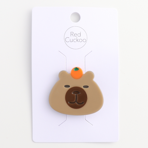 Capybara Hair Clip