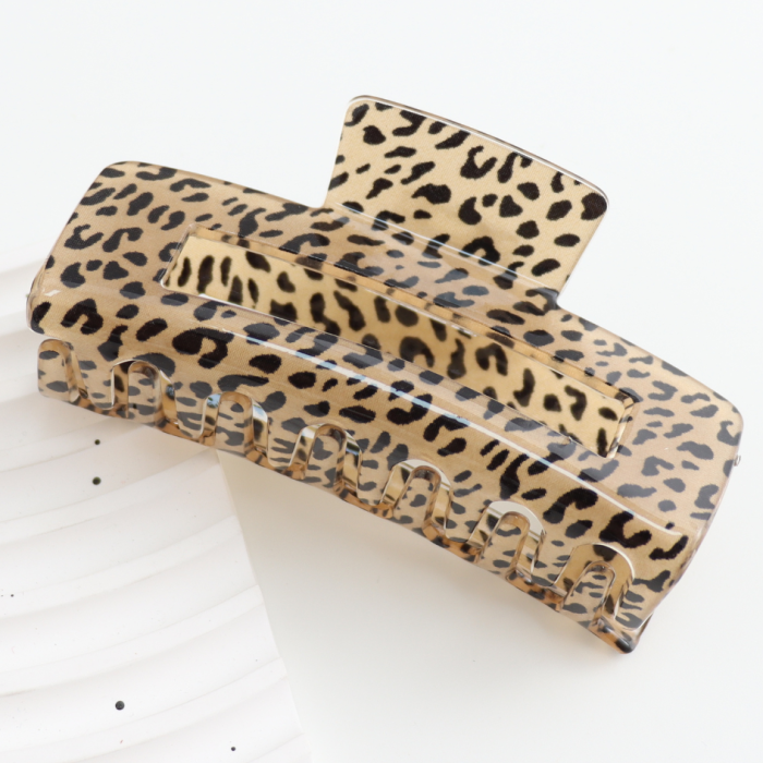 Hair Claw Leopard - Various Colours