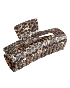 Hair Claw Clip Leopard Print  - Various Colours