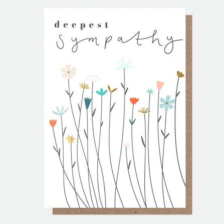 Deepest Sympathy Ditsy Floral