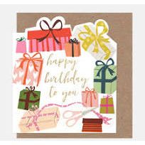 Happy Birthday Presents & Wrapping Ribbon