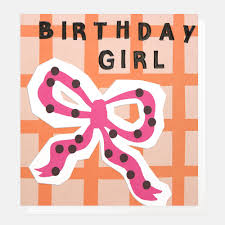 Birthday Girl Dotty Bow