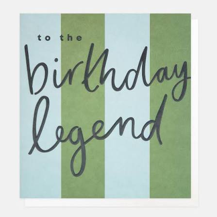 To The Birthday Legend