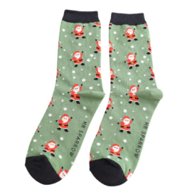 Jolly Santa Men's Socks - Various Colours