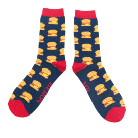 Mr Heron Burgers Socks - Various Colours