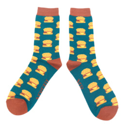 Mr Heron Burgers Socks - Various Colours