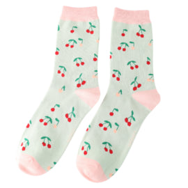 Miss Sparrow Mini Cherries Socks - Various