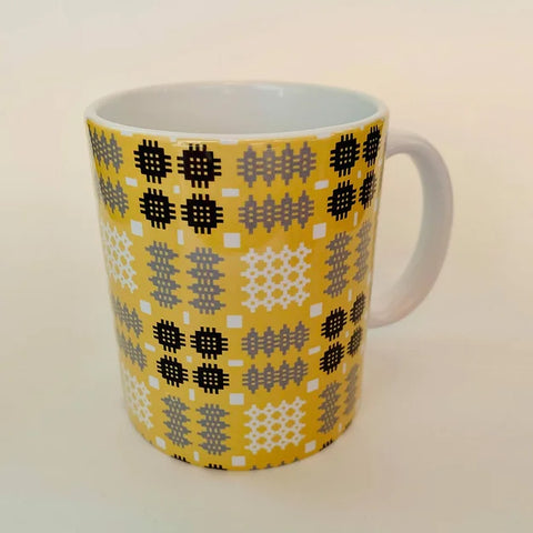 Welsh Tapestry Blanket Print Mug - Various