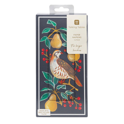 Long Lunch Paper Napkins - Various Designs