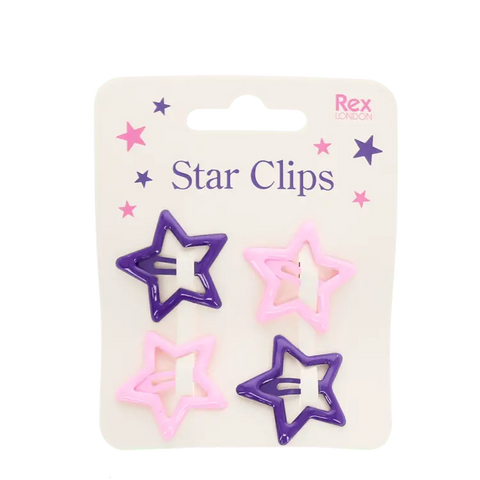Star Clips - Various Colours