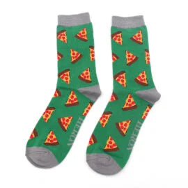 Mr Heron Pizza Socks - Various Colours