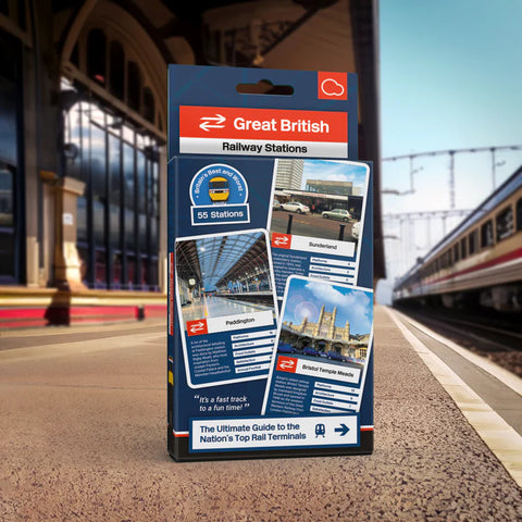 Great British railway Stations - Trumps Card Game