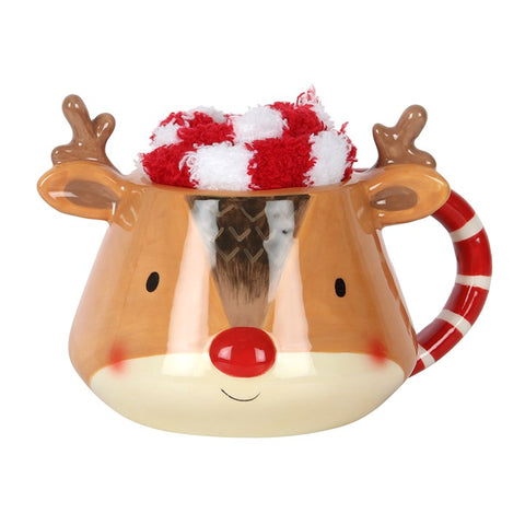 Christmas Mug & Socks Set - Various