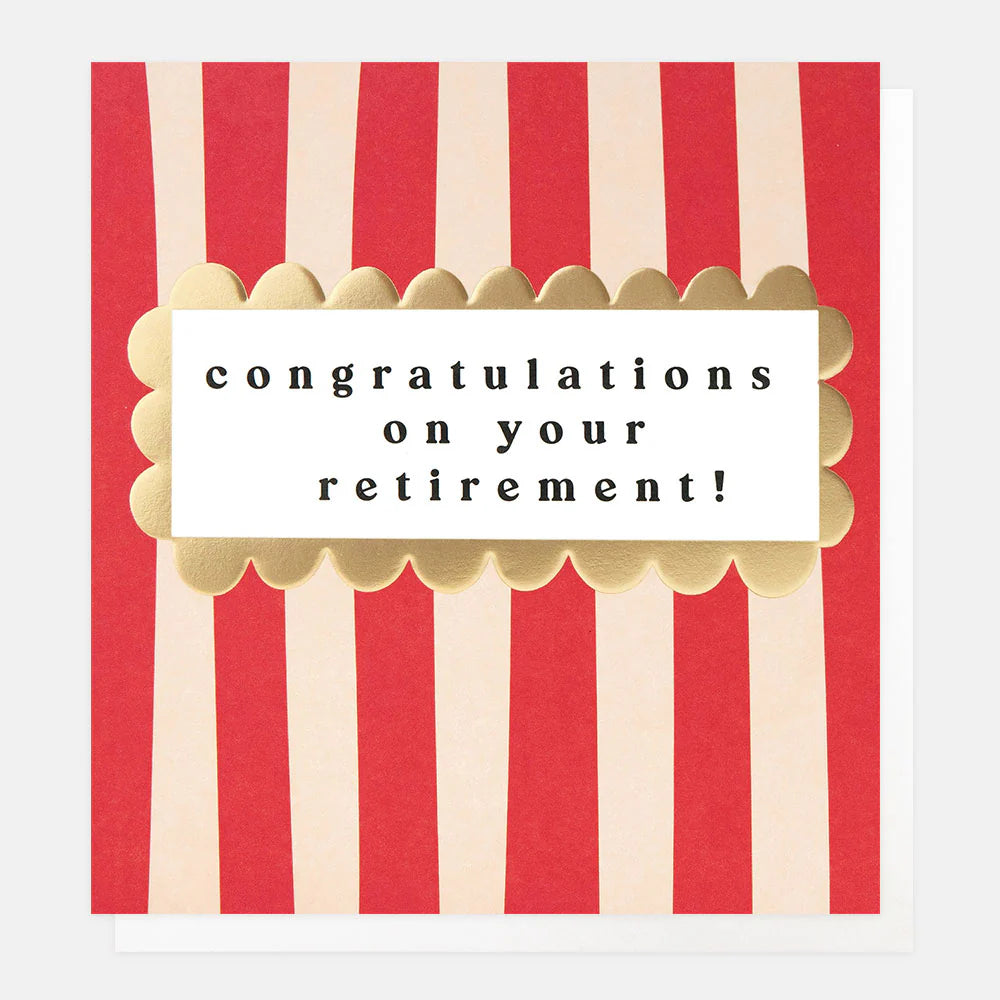 Congratulations On Your Retirement Stripe