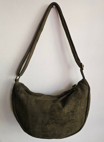 Velvet Crossbody Sling Bag - Various Colours