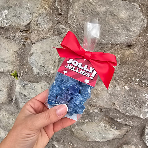 Fizzy Sweets In A Ribbon Bag - Various Shapes