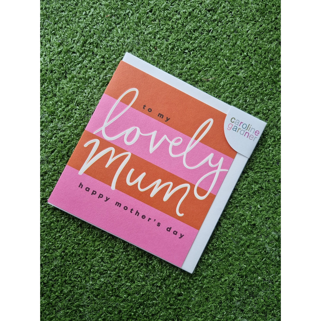 To My Lovely Mum Card