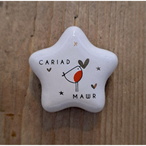 Robin Sentiment Star Shaped Token - Various Sayings
