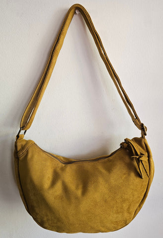Velvet Crossbody Sling Bag - Various Colours