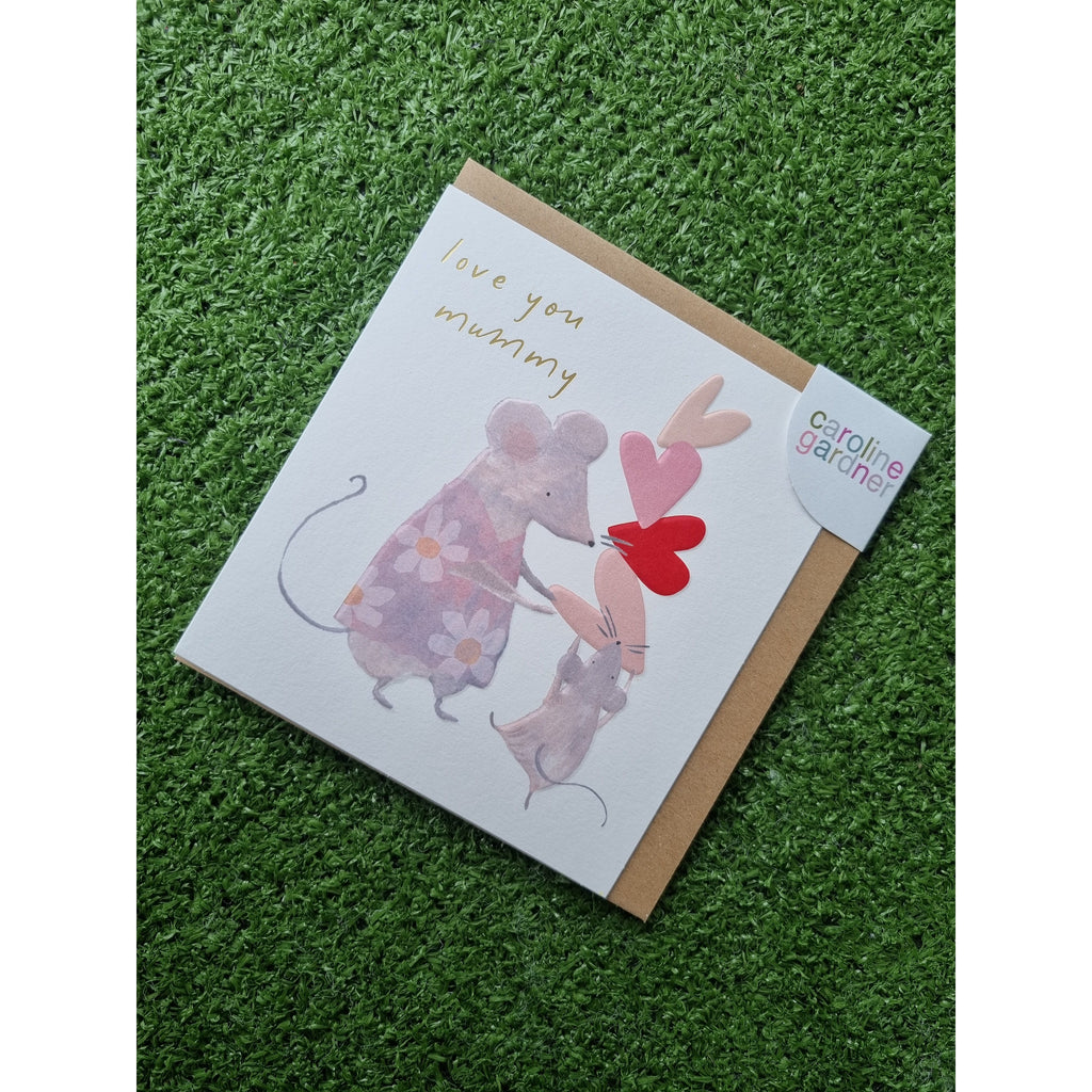 Love You Mummy Mice Card