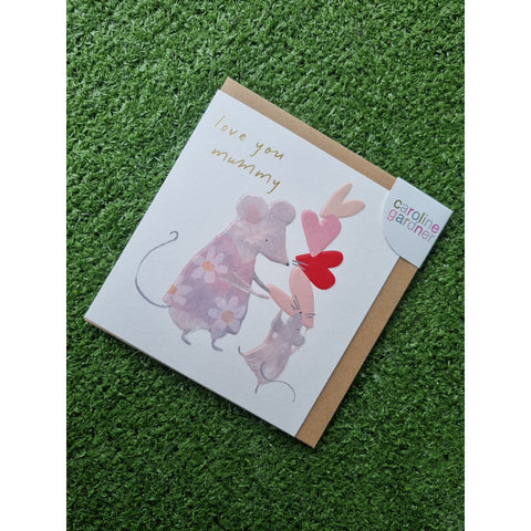 Love You Mummy Mice Card