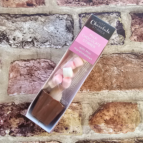 Hot Chocolate Stirrer With Mini Mallows - Various Flavours