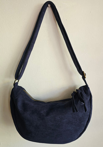 Velvet Crossbody Sling Bag - Various Colours