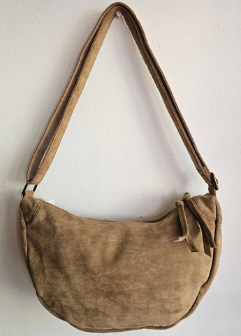 Velvet Crossbody Sling Bag - Various Colours