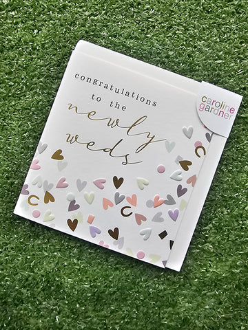 Congratulations To The Newlyweds Card