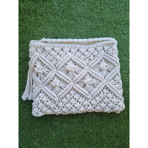 Crochet Crossbody Bag - Various Colours